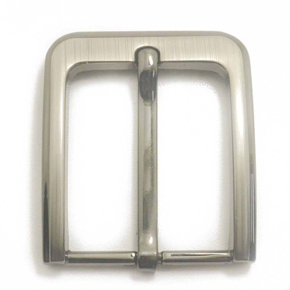 Сплав металла волочения проволоки одинарный зубец поясной ремень головка 40 мм пряжка кожаный ремень пряжки конец планка