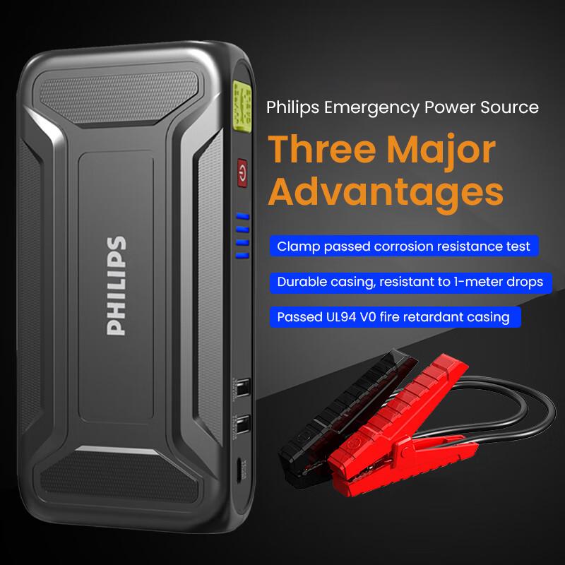 Philips PHPJS3210 Автомобильный аварийный пускатель питания