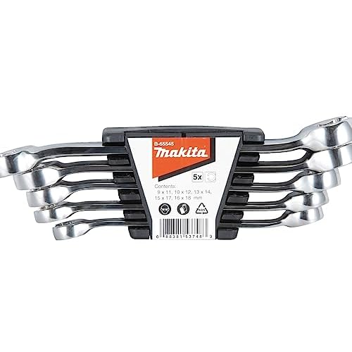 Makita B-65545 Набор ключей для накидных гаек, 5 предметов
