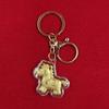 Get Rich Gold Horse Keychains Wealthy Mobile Chain Bags Accessory Bag Pendant  Zodiac Horse Year
