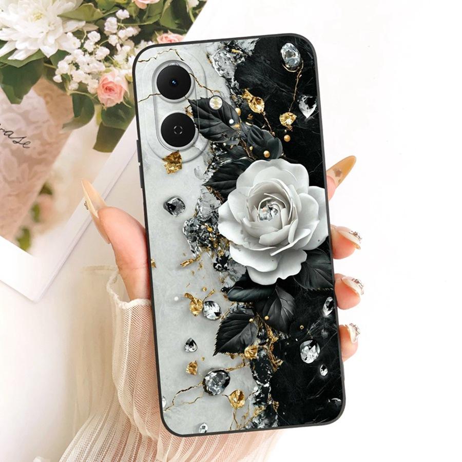 Чехол для телефона Tecno Spark Go 2 Чехол KM4 Милый Панда Прекрасный Кролик Узорчатый Корпус для Tecno Sparkgo2 GO 2 Защитная Крышка для Объектива
