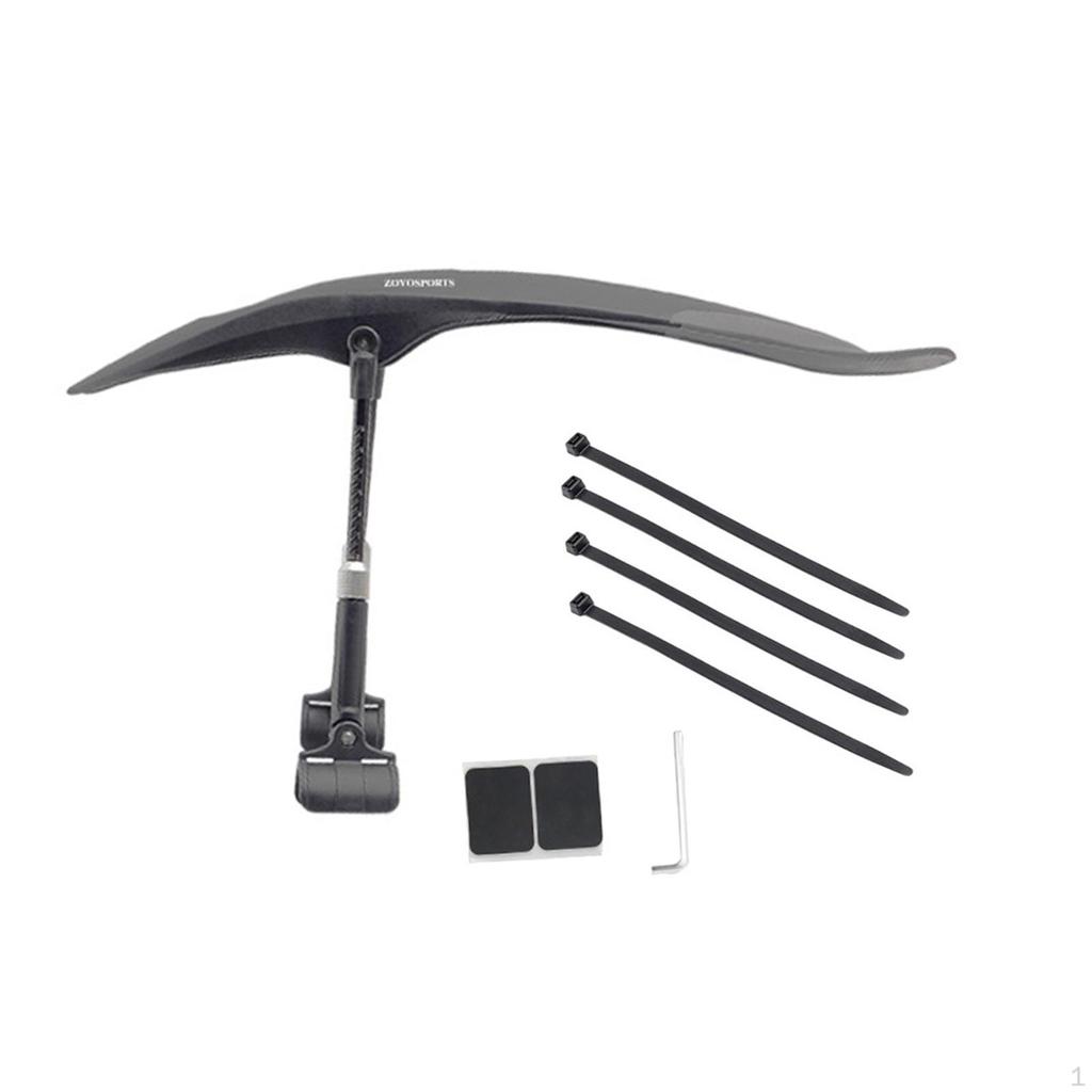 Универсальное брызговик велосипедного крыла с шестигранным ключом Прочное велосипедное брызговик