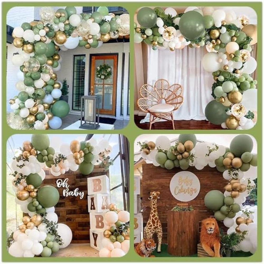 Balloons Garland Arch Kit Valentine's Day Decorations Confetti Birthday Party Balloons for Baby Shower Bridal Wedding Birthday Anniversary Party