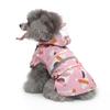 Waterproof Pet Dog Raincoat Jumpsuit Reflective Rain Coat Sunscreen Outdoor Clothes Jacket for Large Small Dog Puppy