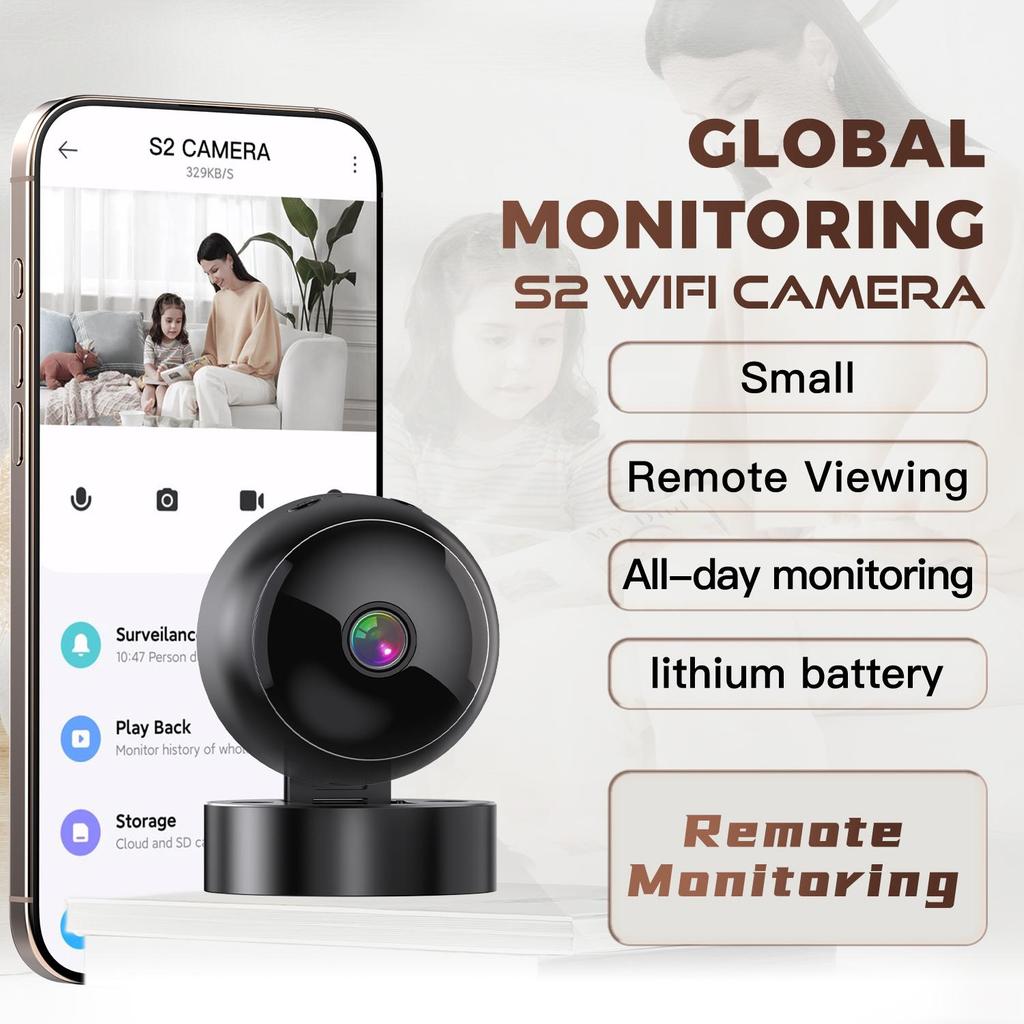 1080P Full HD WiFi камера видеонаблюдения с обнаружением движения и ночным видением