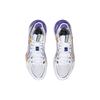 Li Ning SONIC 10 Ультра износостойкие дышащие кроссовки для баскетбола средней высоты Мужские Бело-фиолетовые ABAS145-4