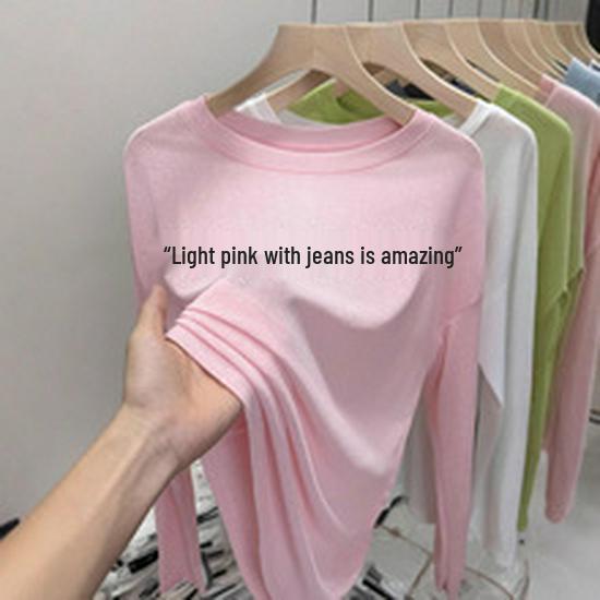 Новая женская футболка с длинным рукавом, имитирующая двойку, для осени и зимы