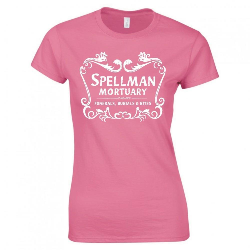 Inspired By Sabrina Chilling Adventures Spellunisex Mortuary Skinny Fit TShirt