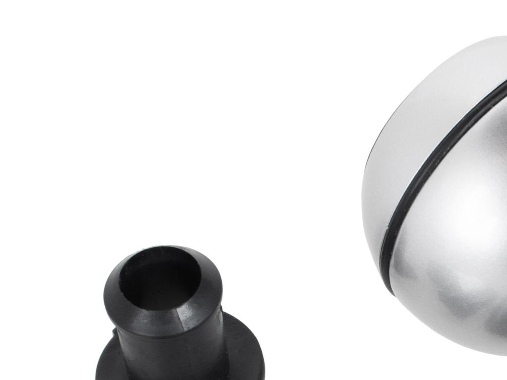 BMW E39 E46 E53 E60 E61 E81 E82 E83 E85 E87 E90 E91 E92 E93 Gear Shift Knob, Silver & Chrome, 6-Speed