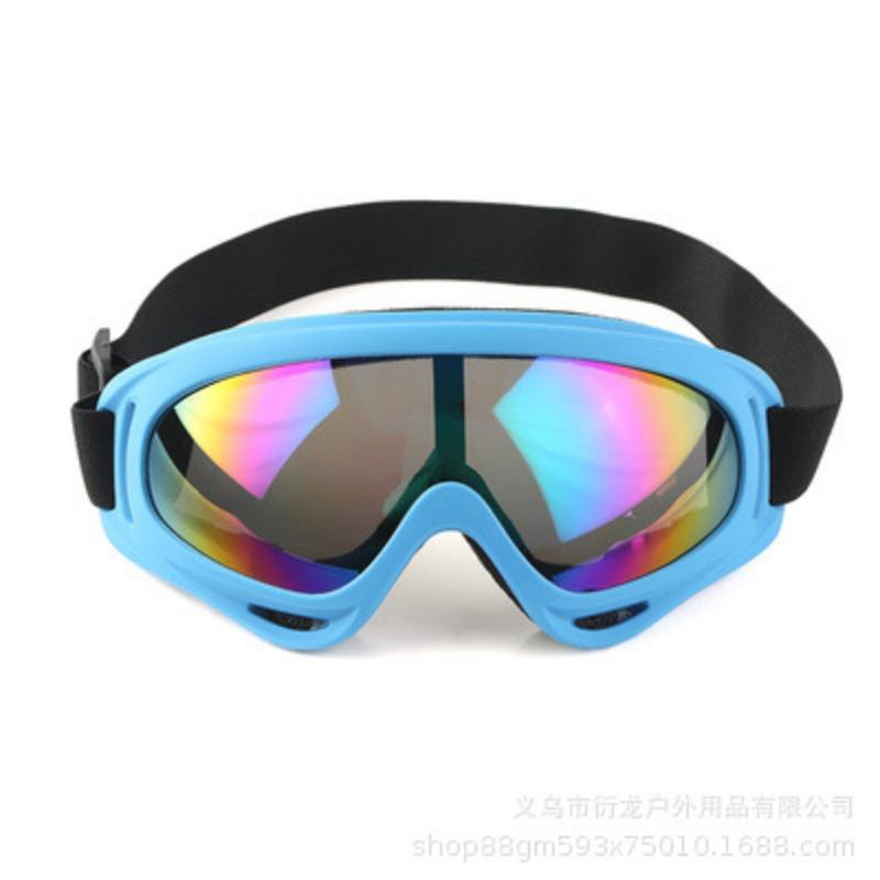 Outdoor Windproof Protective Goggles For Motorcycle Riding Skiing Tactical Sports With Ski Head Cover