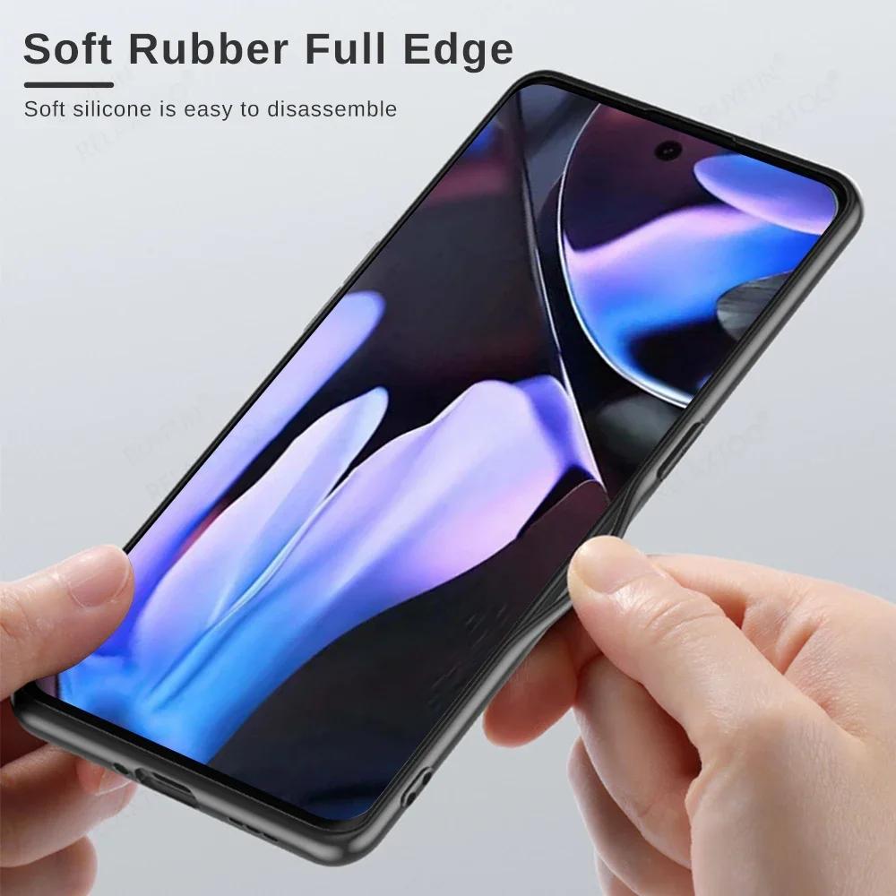 Чехол из натуральной овчины для Google Pixel 9 Pro XL 8 8A 7 7A 6 6A Pro 4G 5G Мягкий бампер для защиты камеры Силиконовый чехол для телефона
