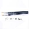 Number Painting Brush Miniature Paint Brush Set Professional Nylon Number Painting Brush Hook Line Pen Hand Painted A3