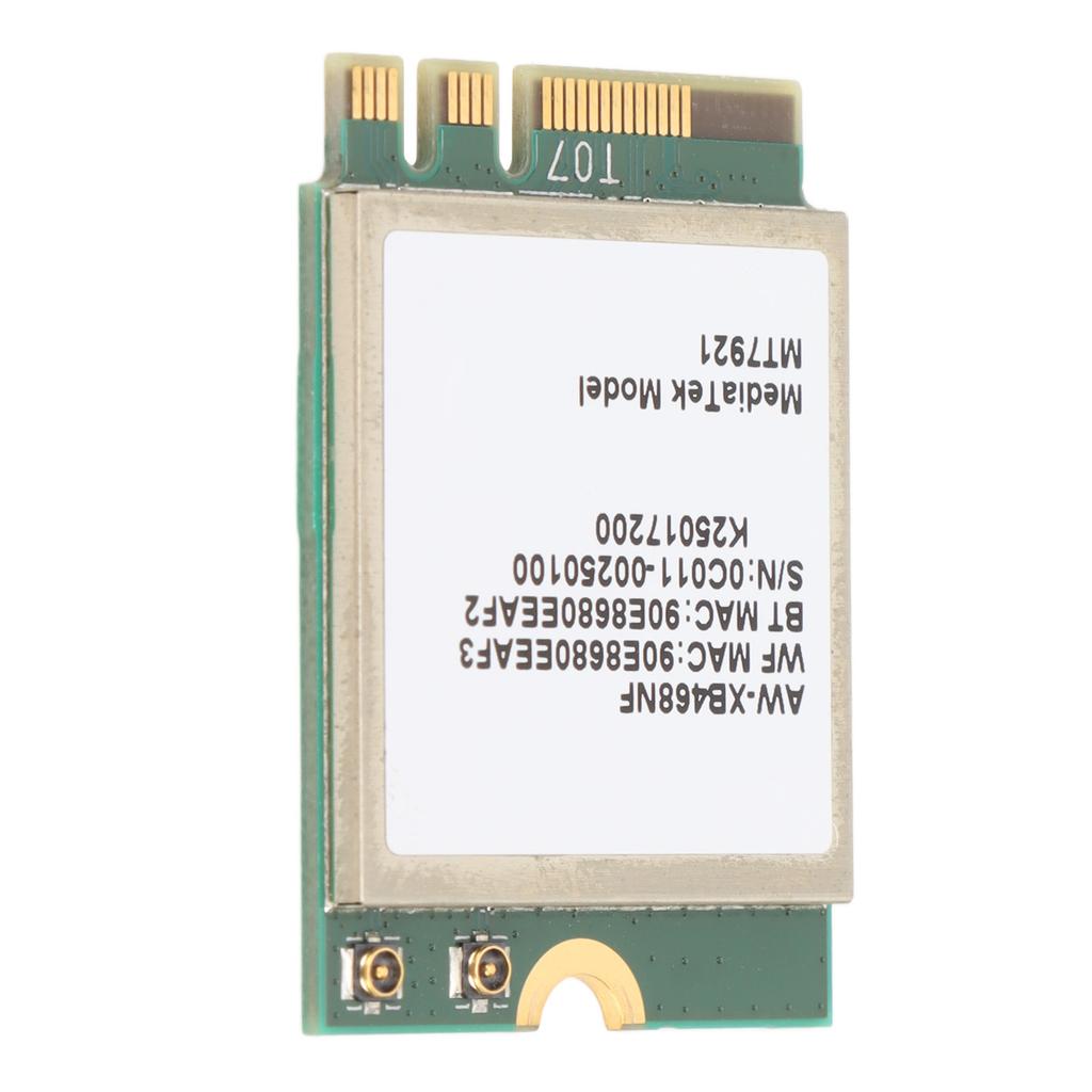 Сетевая карта WIFI 1800 Мбит/с Bluetooth5.2 Поддержка двух диапазонов Антенна M.2 NGFF Сетевая карта для Windows 10 11