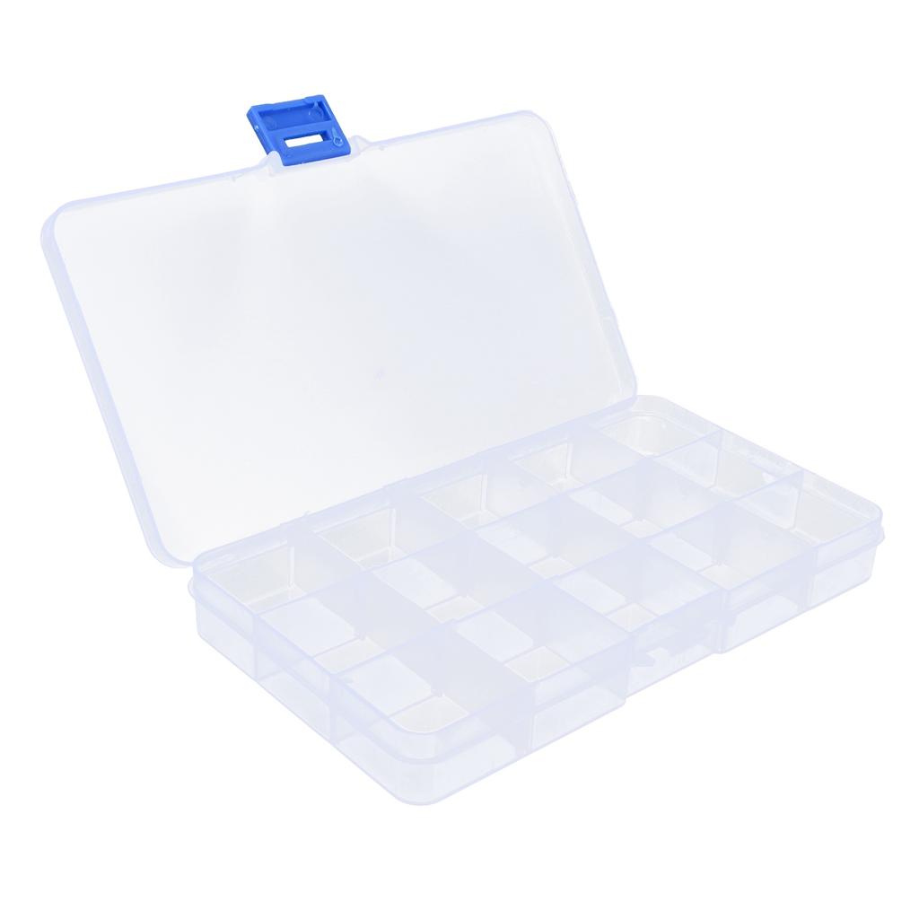 Organizer Box Plastic Material Jewelry Storage Box for Beads Earrings Necklaces Fish Hooks Small