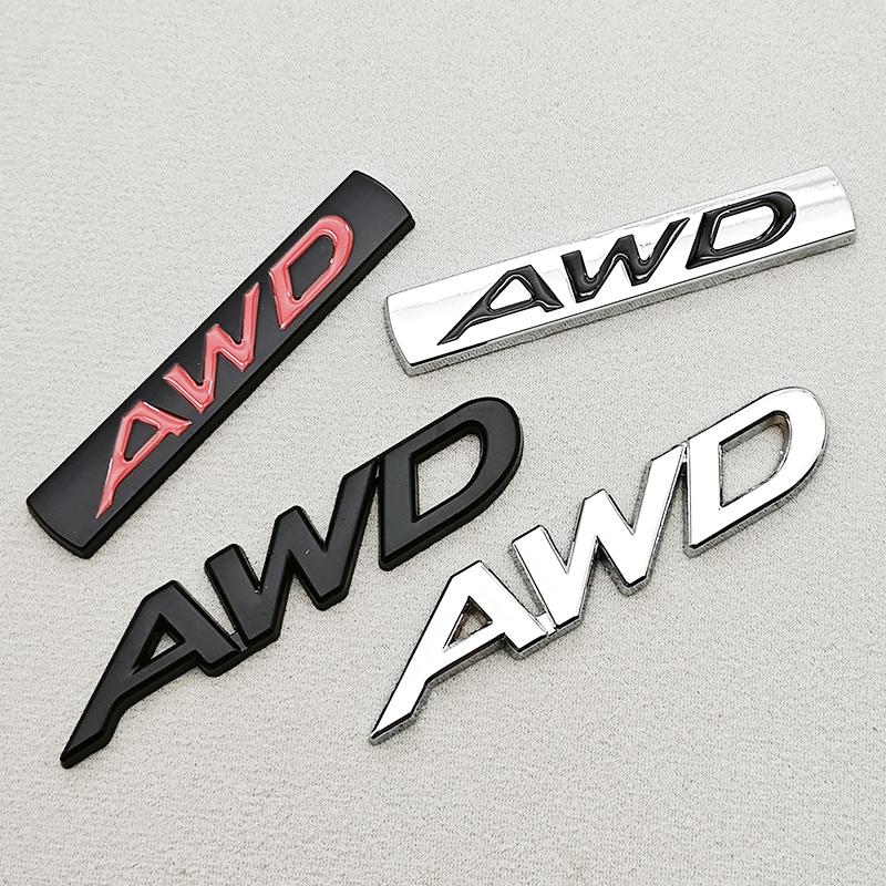 NEW 3D Metal Car Styling 2.0 2.5 AWD Logo Car Body Badge Emblem For Mazda 3 CX-5 CX-3 RX-8 RX- 5 Decals Accessories BB8