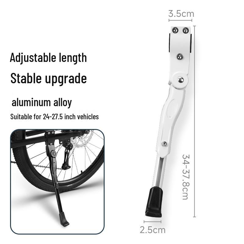 Adjustable Aluminum Alloy Bike Kickstand for Road and Mountain Bikes