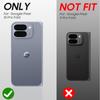 Для Google Pixel 10 Pro Fold с магнитной зарядкой [Скрытая подставка][Защитное стекло][Защита шарнира] Тонкий ударопрочный защитный чехол для телефона - Черный