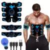 High-Tech USB Rechargeable Abdominal Training Belt - Effortless Home Workout Solution for Sculpted Abs - Comfortable & Convenient