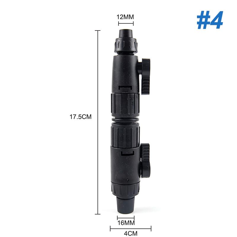 12Mm/16Mm Double Tap Quick Release Connector Aquarium Water Control Valve Hose