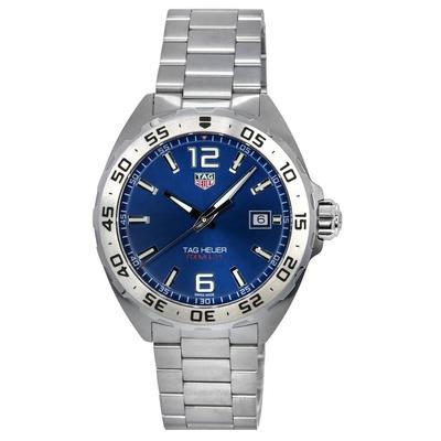 Мужские часы Formula 1 из нержавеющей стали с синим циферблатом и кварцевыми дайверскими часами WAZ1118.BA0875 200M