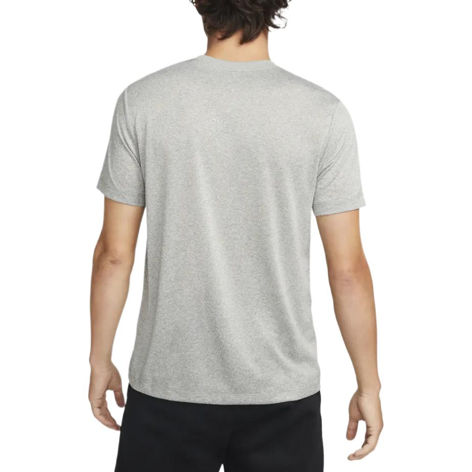 Nike Футболки мужские серые с круглым вырезом прямого кроя DX0990-063