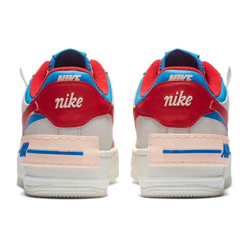 Nike Женские кроссовки Air Force 1 Shadow 'Sail Royal Red' CU8591-100