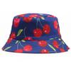 Summer Fruits Print Bucket Hats For Women Unisex Panama Hat Boy Girls Sunscreen Sun Visor Hat Outdoor Sport Hip Hop Fisherman's Cap