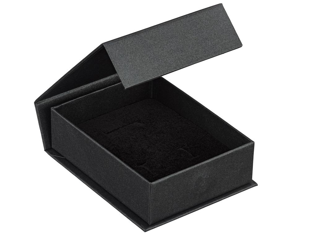 Black Gift Box Decorative Jewelry Packaging with Magnet Gift
