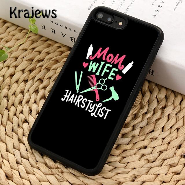 Krajews Парикмахерская парикмахерская салон чехол для телефона чехол для iPhone 14 5 6s 7 8 plus XR XS 11 12 13 pro max Samsung S21 S22ultra