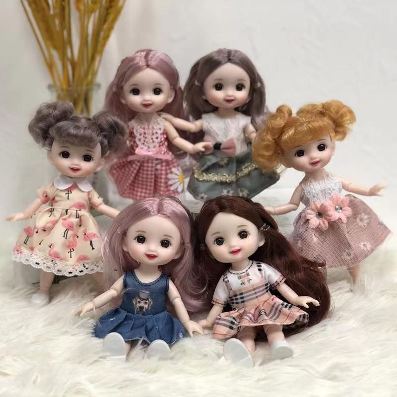Новая кукла 8 см 17 см изысканная кукла принцесса набор сменные детские игрушки подарок на день рождения для маленькой девочки