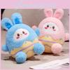 Rabbit Eggshell Easter Plush Toy Cartoon Stuffed Doll Home Decoration 25cm Gift