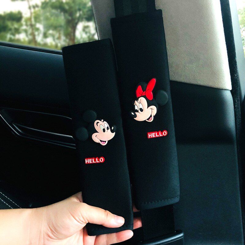 Batman Automobile Seat Belt Shoulder Protector Cartoon Unique DC Peripheral Car Safety Belt Anti-Strangulation Neck Protective Cover Decoration