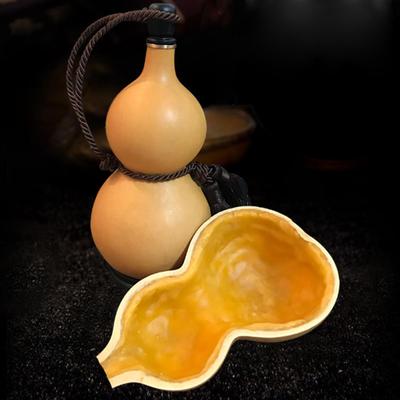 Бутылка из тыквы с крышкой, 100 мл, 250 мл, 350 мл, прочная фляжка для спирта, фляжка для хранения напитков на открытом воздухе