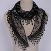 1Pc Women  Triangle Wrap Lady Shawl Flower Lace Scarf Shawls