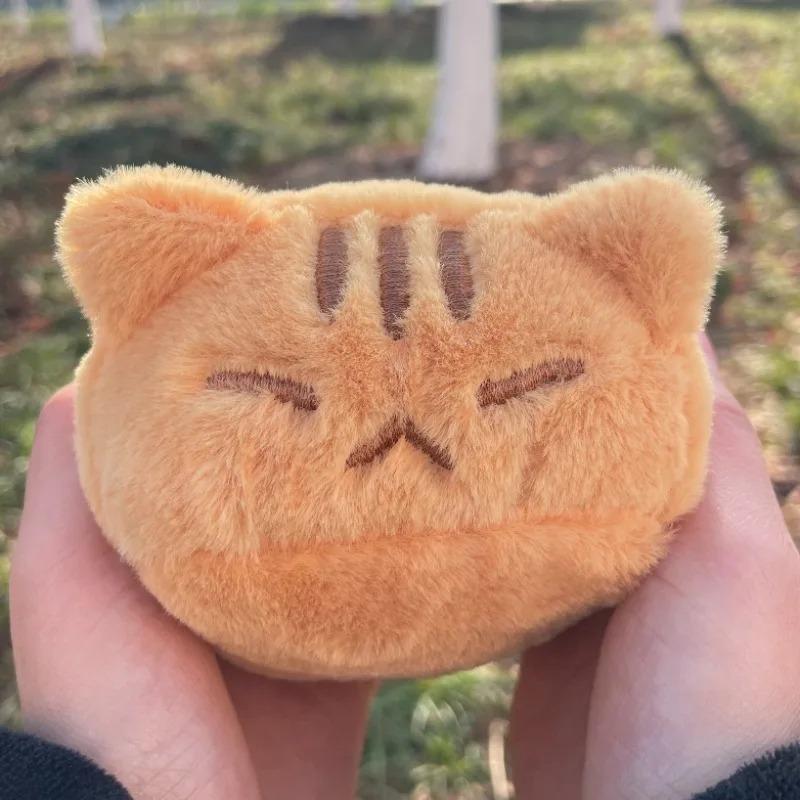 Большая плюшевая игрушка-кот оранжевого цвета Кавайная плюшевая киска Подушка-плед Мягкая плюшевая кукла-кот Игрушка Декор для дома Подарок на день рождения для друзей