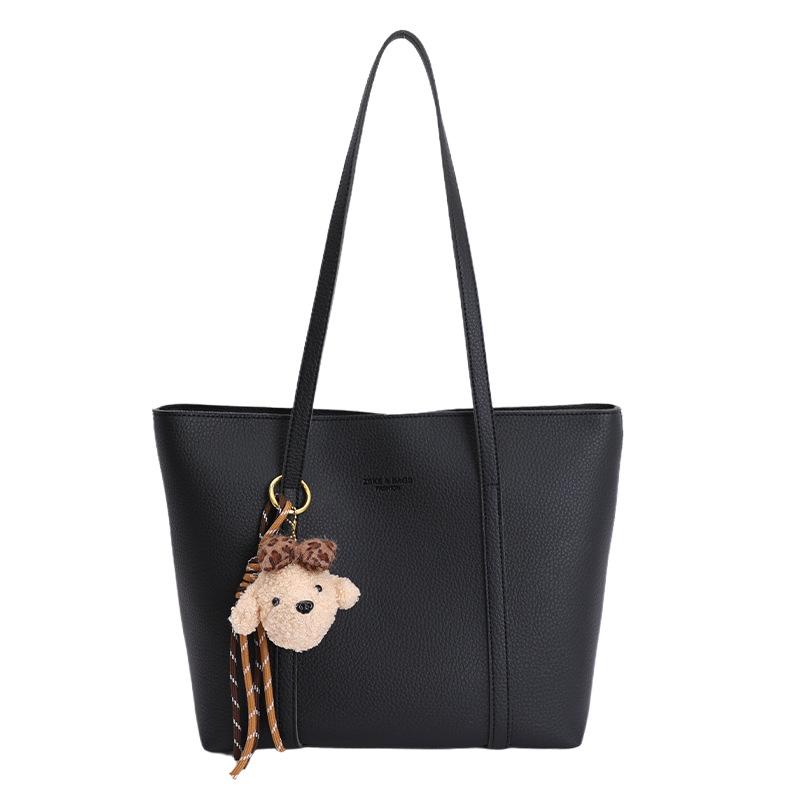 Simple casual work commuter tote bag 2025 new Korean version ins versatile high-end temperament women's shoulder bag