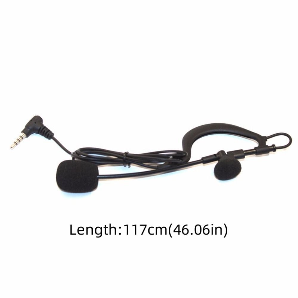 Ear-hanging Football Referee Headset 3.5mm Jack For EJEAS Earphone Bicycle Motorcycle