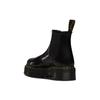 Dr. Martens 2976 Polished Smooth Platform Chelsea Boot Black Unisex Sneakers 24687001