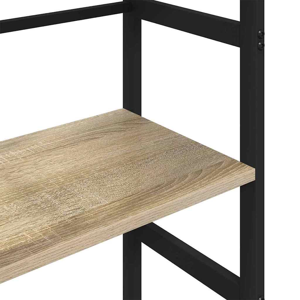Bookshelf Sonoma Oak 40 x 29.5 x 115 cm Particleboard