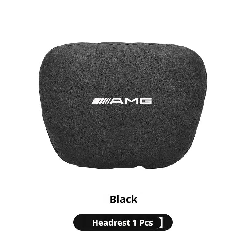 Car Sticker Car Headrest Lumbar Rest Cushion Neck Support Neck Pillow For Mercedes-Benz AMG A C E S V Class Sprinter GLC ML SLK