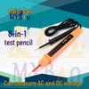 Многофункциональная электрическая тестовая ручка 8-в-1 с цифровым дисплеем для напряжения AC/DC (6-380В)