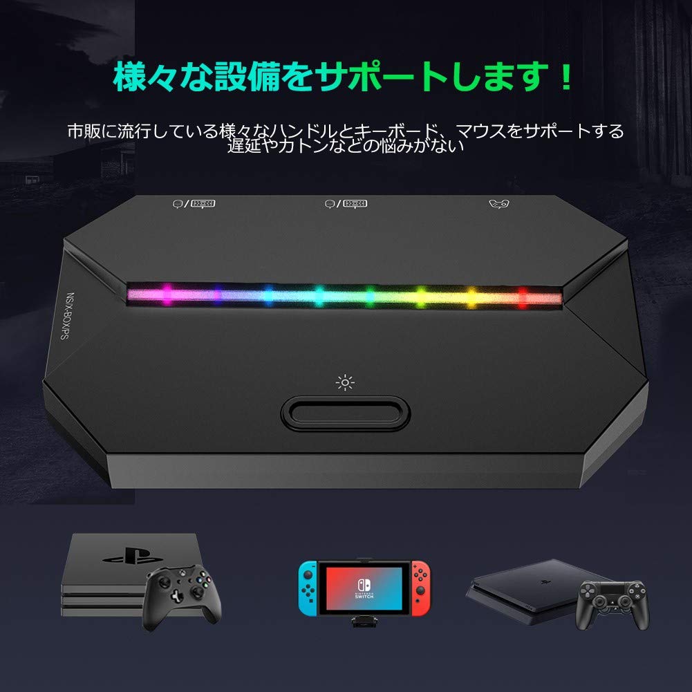 Mamba Snake Gaming Keyboard Mouse Headphone Converter USB Membrane Waterproof Multimedia 2400DPI Adjustable 6 Mouse Hand Gaming RGB Compatible with