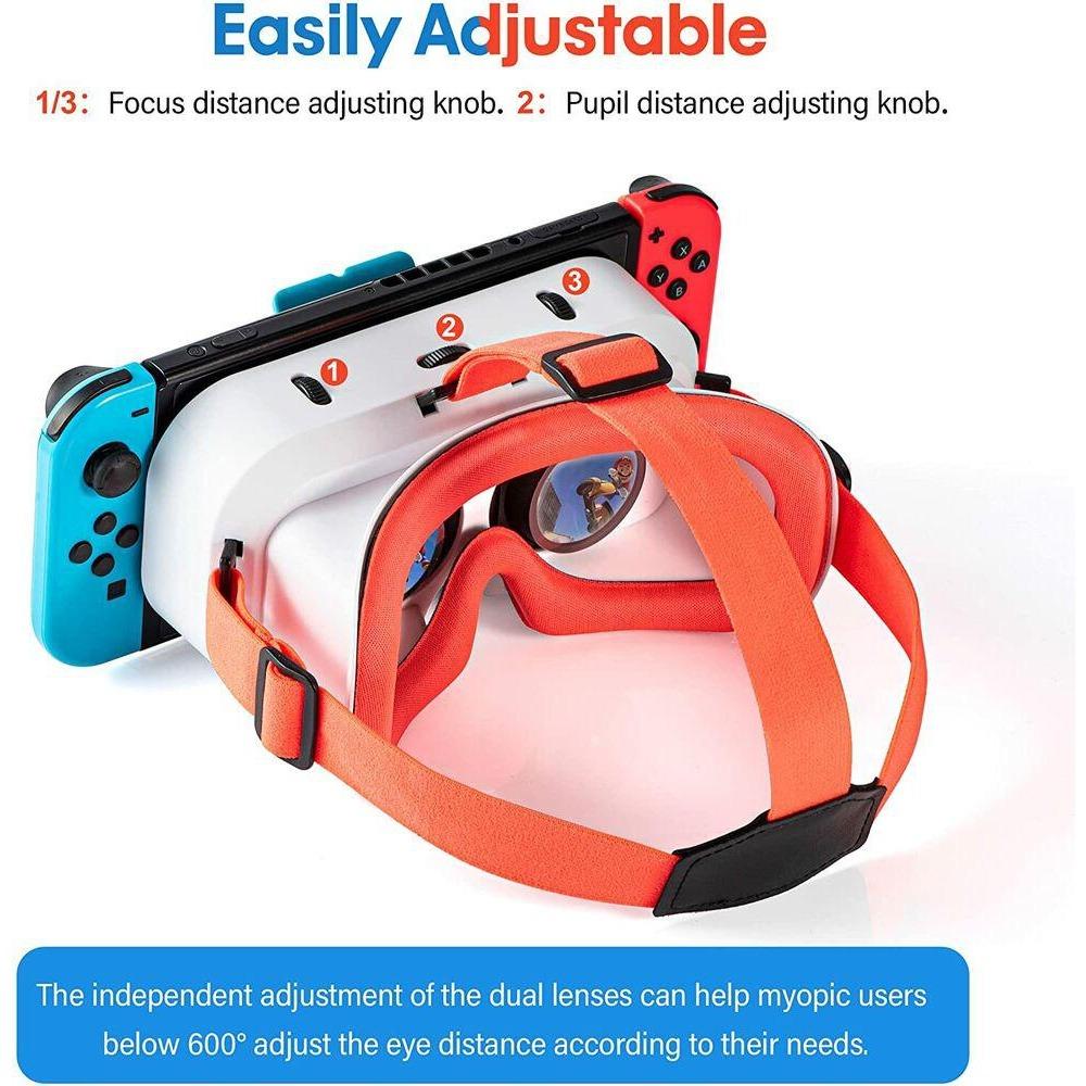 VR-гарнитура для модели Switch OLED/Switch 3D VR Reality Glasses