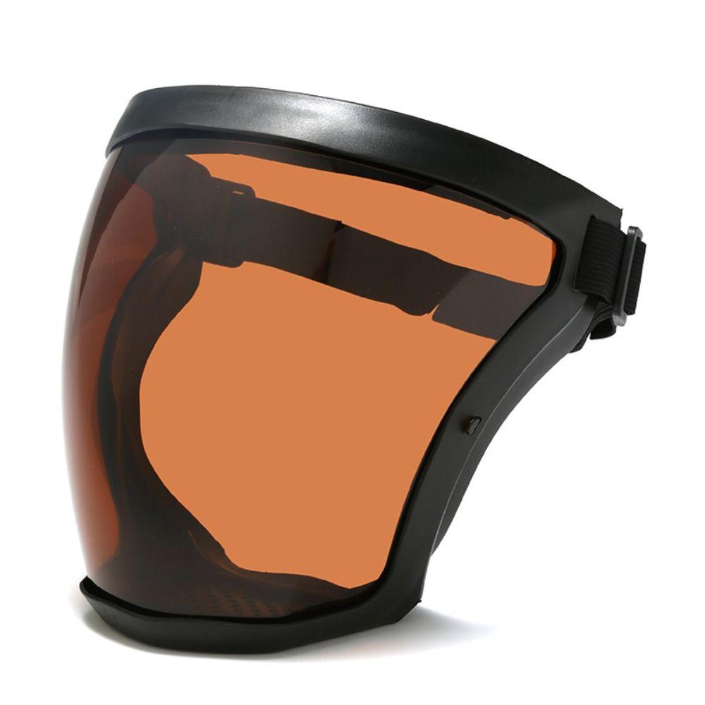 Full Face Motocross Mask Anti-Splash Space Spherical Goggles HD Protective Face Mask Headgear