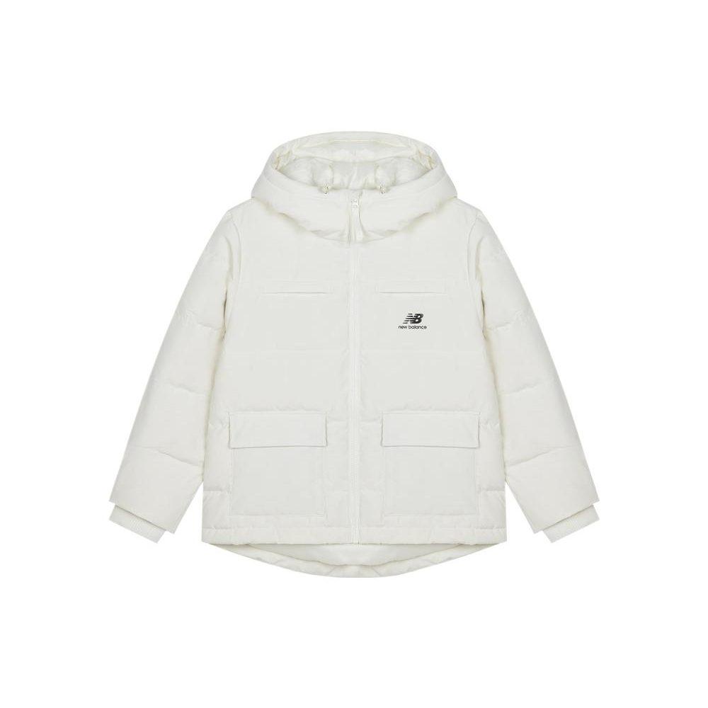 New Balance Женская белая пуховая куртка AWJ23335-CIC