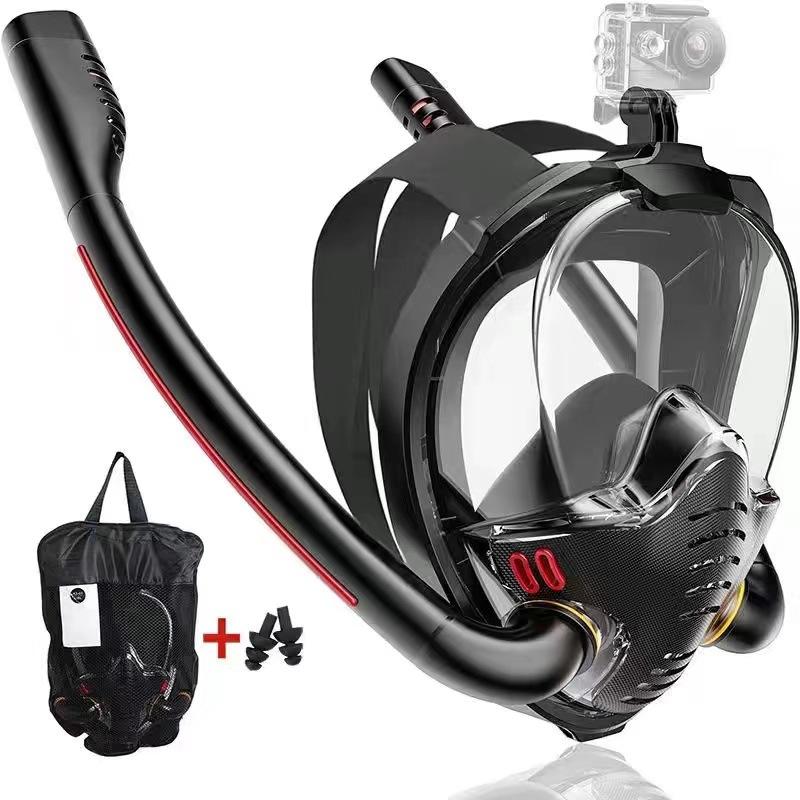 Маска для подводного плавания для взрослых, подводная противотуманная маска для полного лица, маска для дайвинга, очки для подводного плавания, снаряжение для подводного плавания и сноркелинга