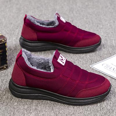 Модные женские сапоги, модные водонепроницаемые зимние сапоги для зимней обуви, женские повседневные легкие ботильоны Botas Mujer, теплые зимние сапоги черного цвета