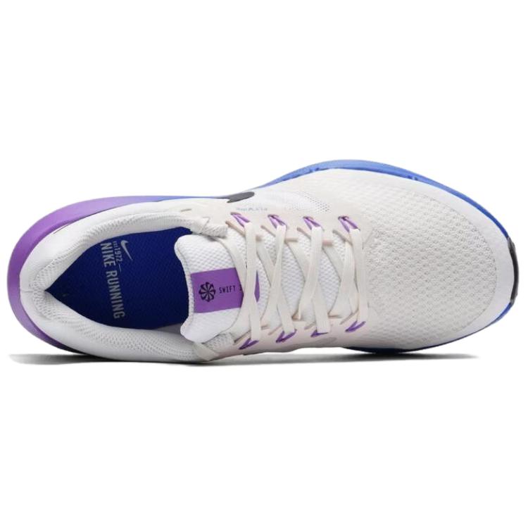 Nike Женские кроссовки Run Swift 3 Бело-фиолетовые DR2698-110