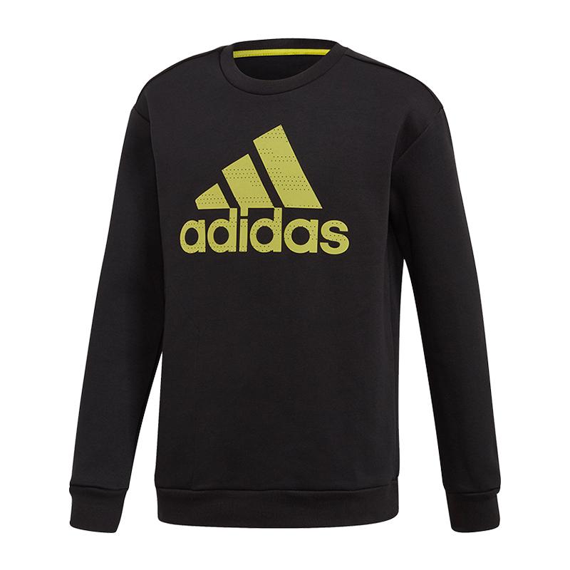 adidas Толстовки для детского сада с круглым вырезом, утепленные FL2831