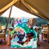 1pc, Lilo & Stitch Blanket, Soft Throw for Home Decor, Gift Idea for Family and Friend, Living Room, Travel, Camping, Car Blankets, Beach, Office Naps